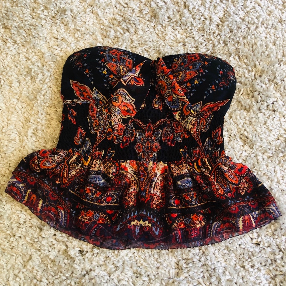 Cute Bebe Strapless Top